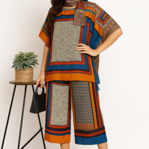 Women Co-ord Dress – Boho Luxe Kaftan Elegance