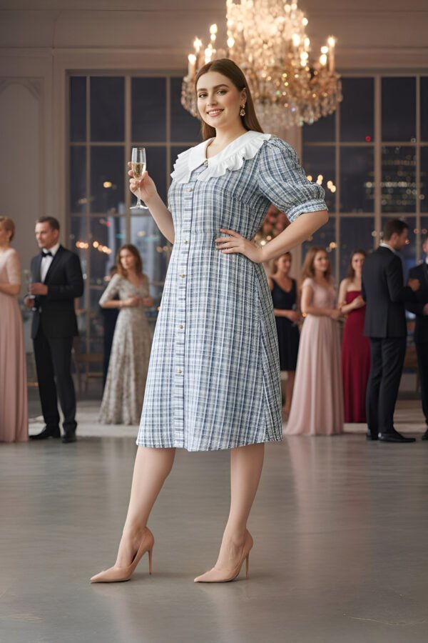 plus size midi dress