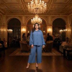 Blue Co-ord Dress