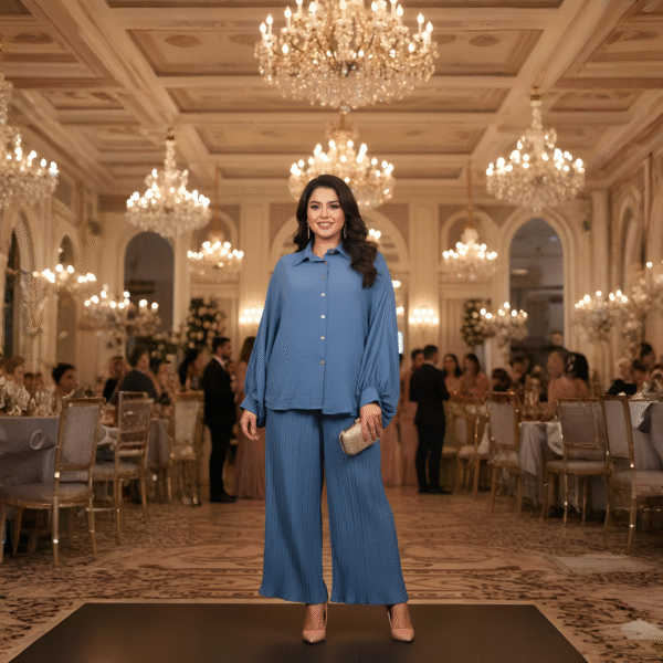 Blue Co-ord Dress