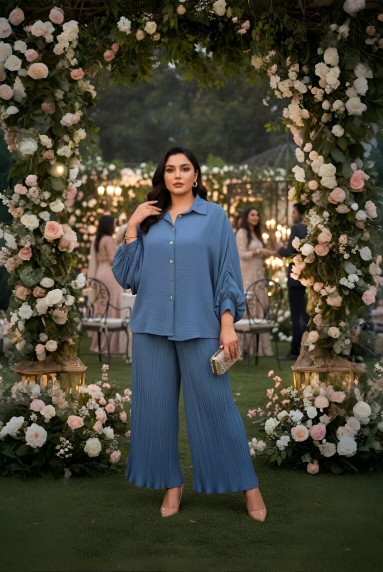 Blue Co-ord Dress