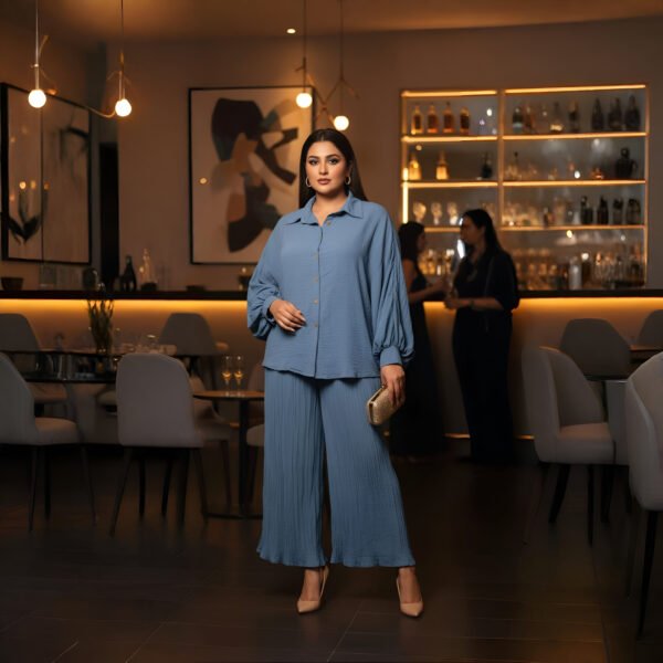 Blue Co-ord Dress
